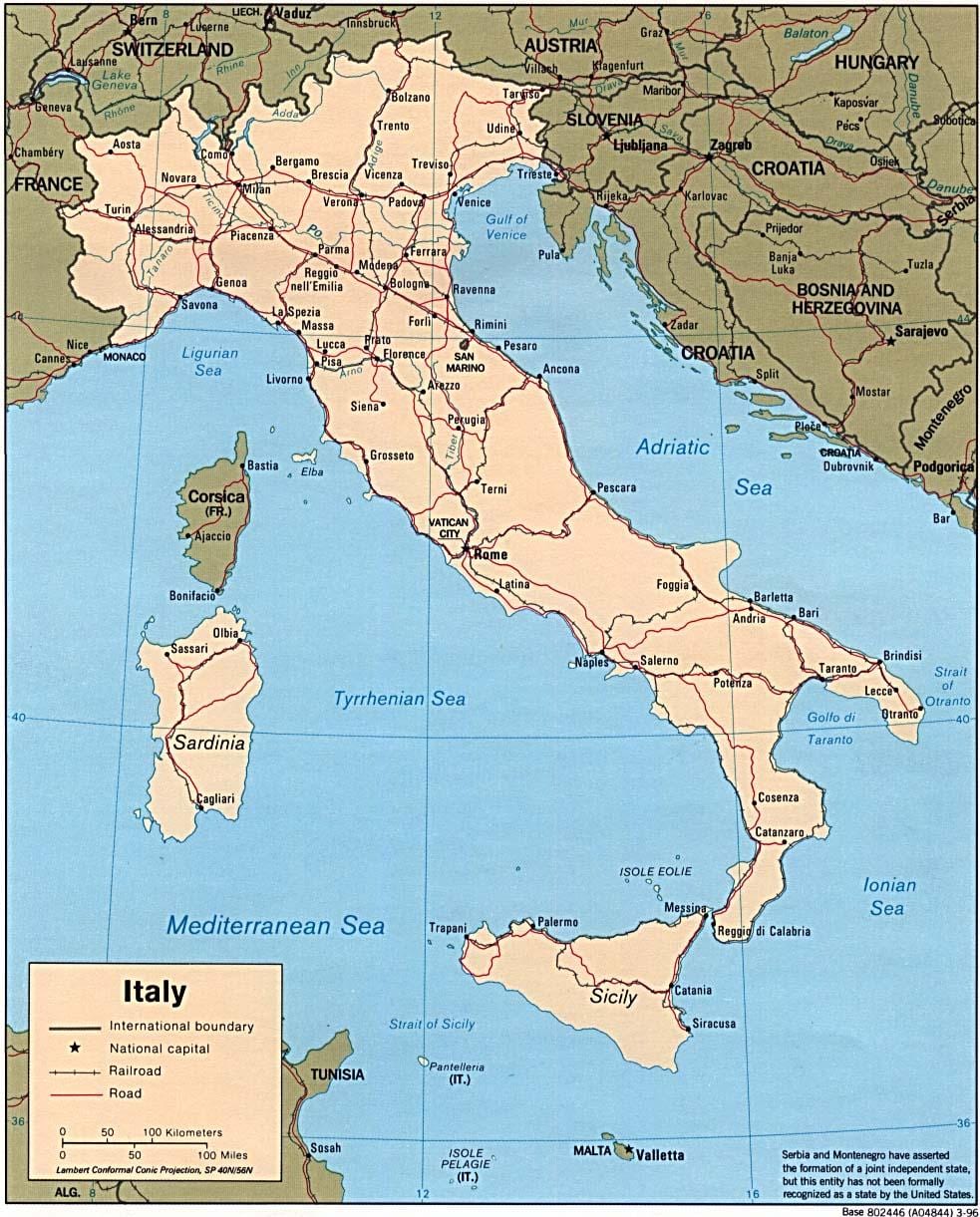 Mapa de nápoles mundo