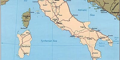Mapa de nápoles mundo